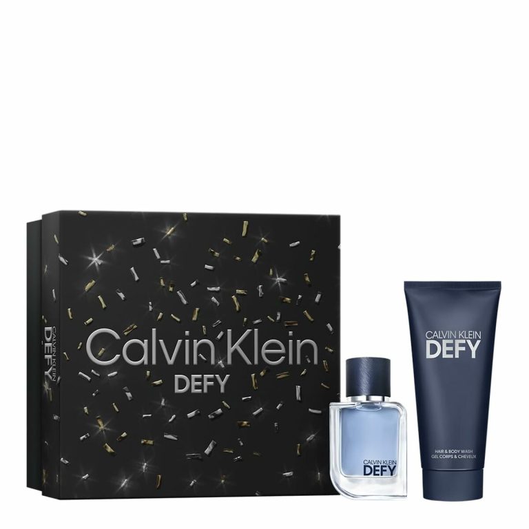 Parfumset voor Heren Calvin Klein EDT Defy 2 Onderdelen