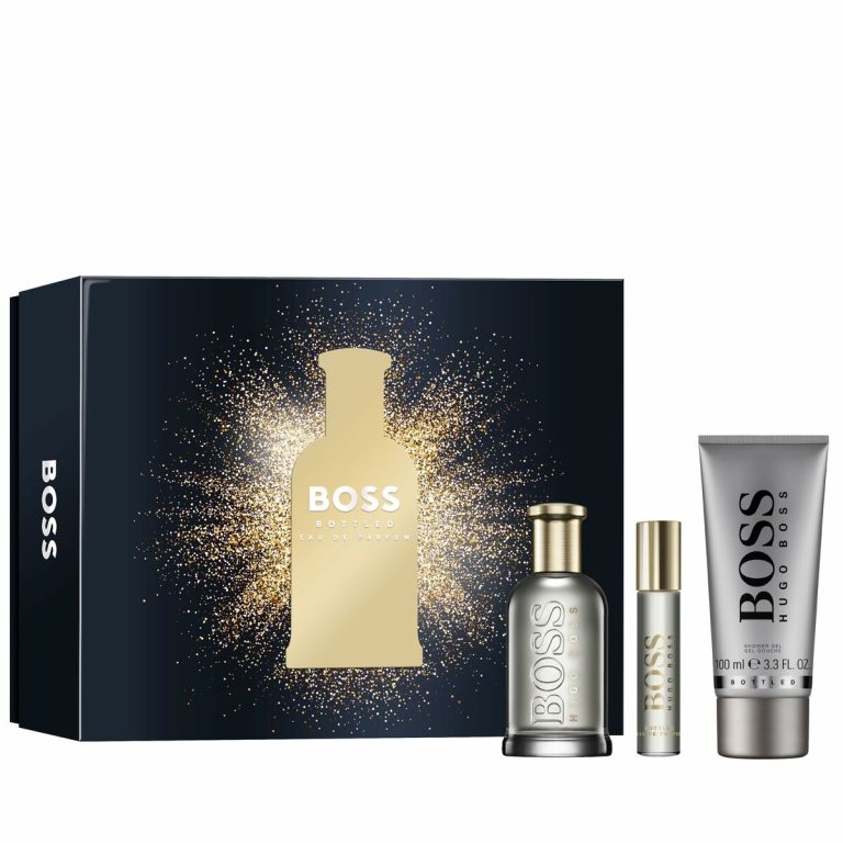 Parfumset voor Heren Hugo Boss EDP Boss Bottled 3 Onderdelen