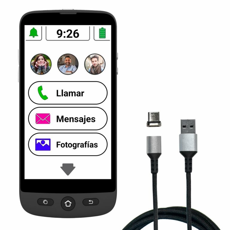 Smartphone Swiss Voice S510-M 5" 2 GB RAM 16 GB Zwart