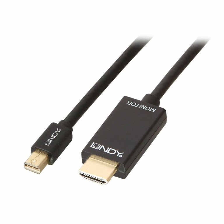Adapter Mini Display Port naar HDMI LINDY 36927 Zwart