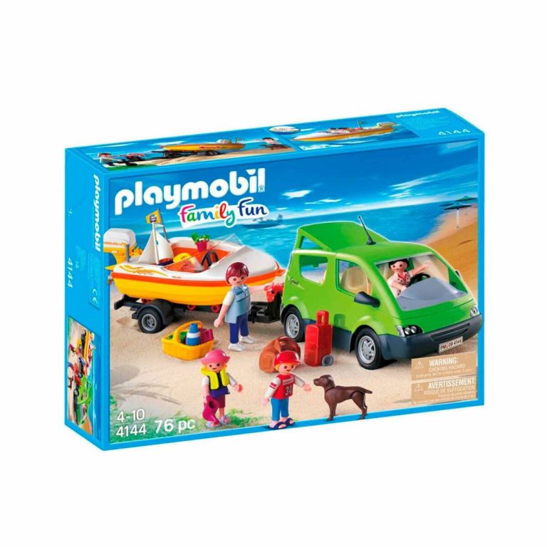Voertuig Speelset Playmobil Family Fun 76 Onderdelen