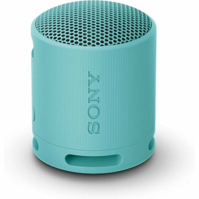 Dankzij de draagbare Bluetooth®-luidsprekers Sony SRSXB100L Blauw