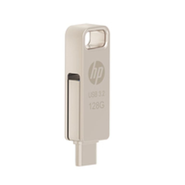 USB stick PNY HPFD206C-128 Zilverkleurig 128 GB