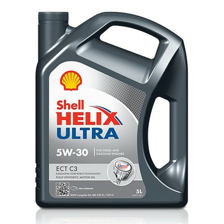Motorolie voor auto's Shell Helix Ultra A10 ECT C3 5W30 C3 5 L