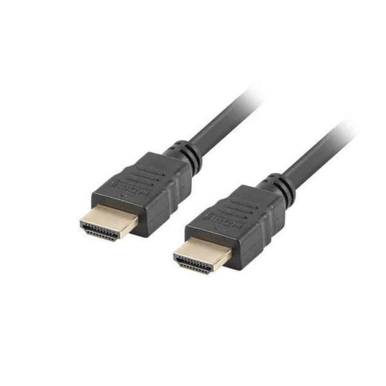 HDMI-Kabel Lanberg 4K Ultra HD Mannelijk/Mannelijk Zwart