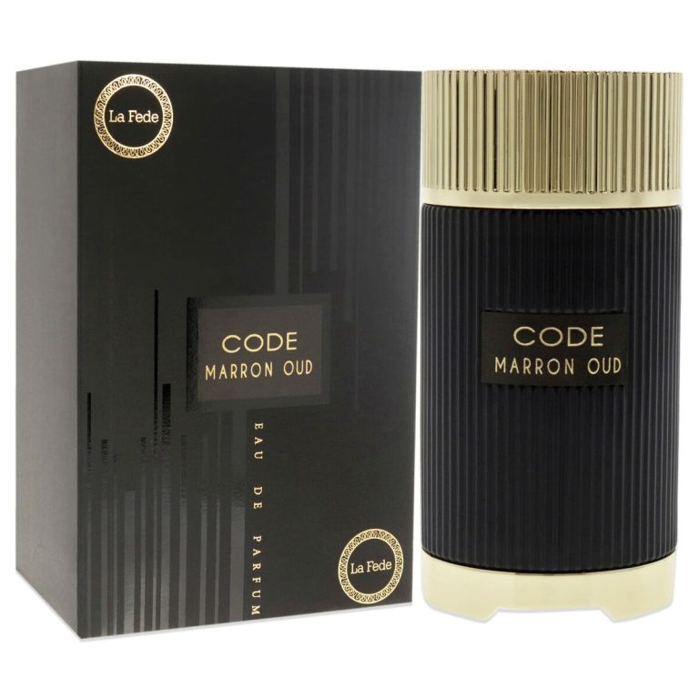 Uniseks Parfum La Fede EDP Code Marron Oud 100 ml