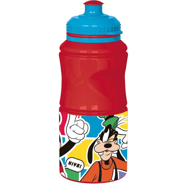 Waterfles Mickey Mouse CZ11345 Sportief 380 ml Rood Plastic