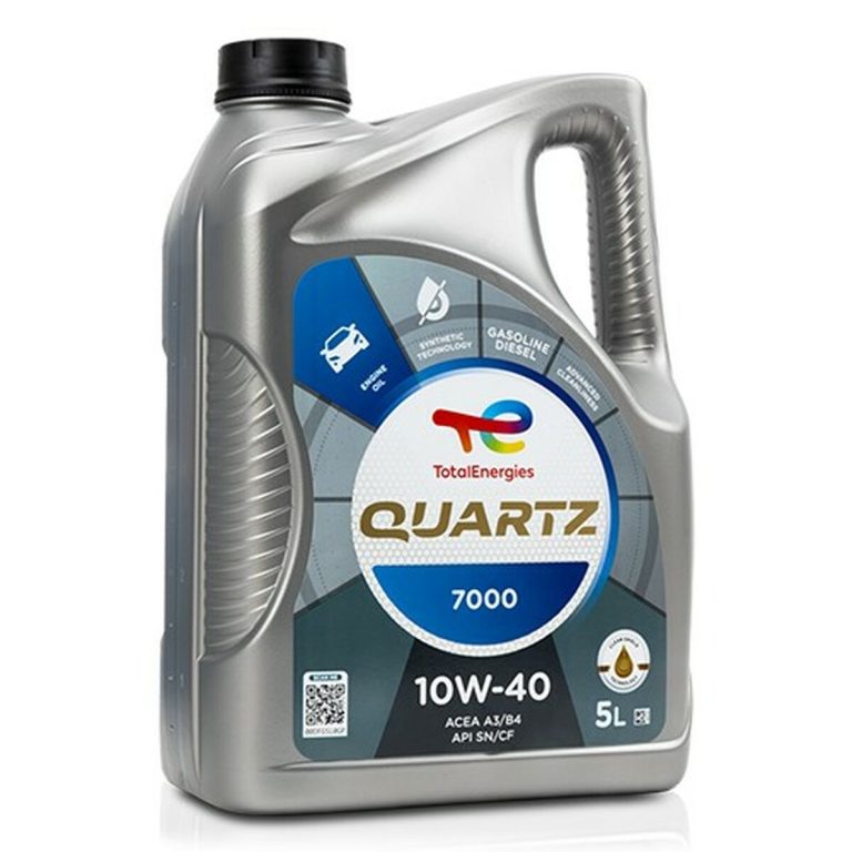 Motorolie voor auto's Total Quartz 7000 10W40 5 L