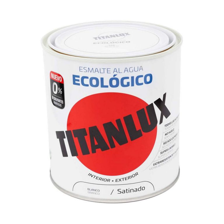 Acryllak Titanlux 01t056614 Ecologisch 250 ml Wit Gesatineerd