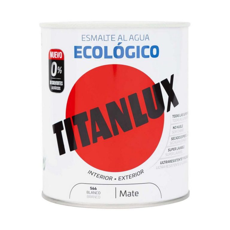 Acryllak Titanlux 02t056614 Ecologisch 250 ml Wit Mat