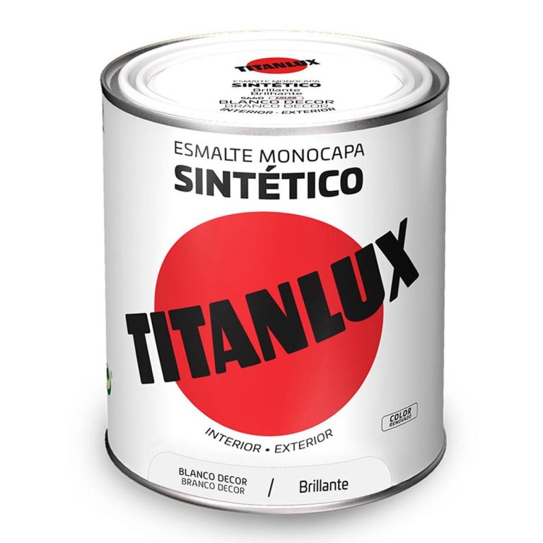 Synthetische lak Titanlux 5809019 Wit 750 ml