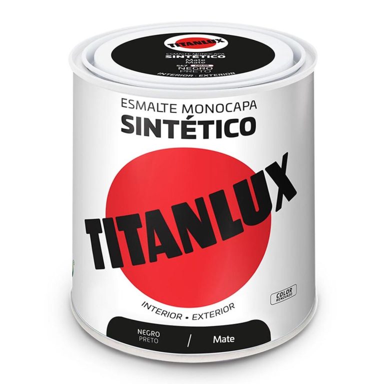 Synthetische lak Titanlux 5809005 250 ml Zwart