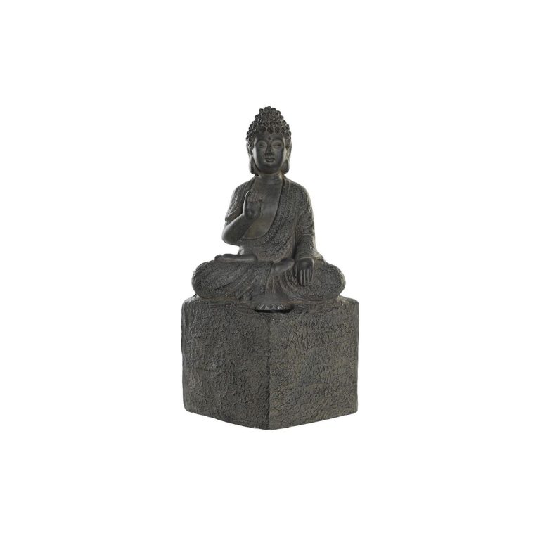 Decoratieve figuren DKD Home Decor Boeddha Magnesium (27 x 24 x 46 cm)