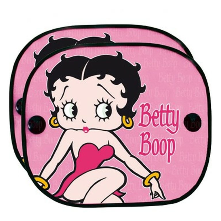 Zijdelingse parasol Betty Boop BB1041P Roze 2 Onderdelen