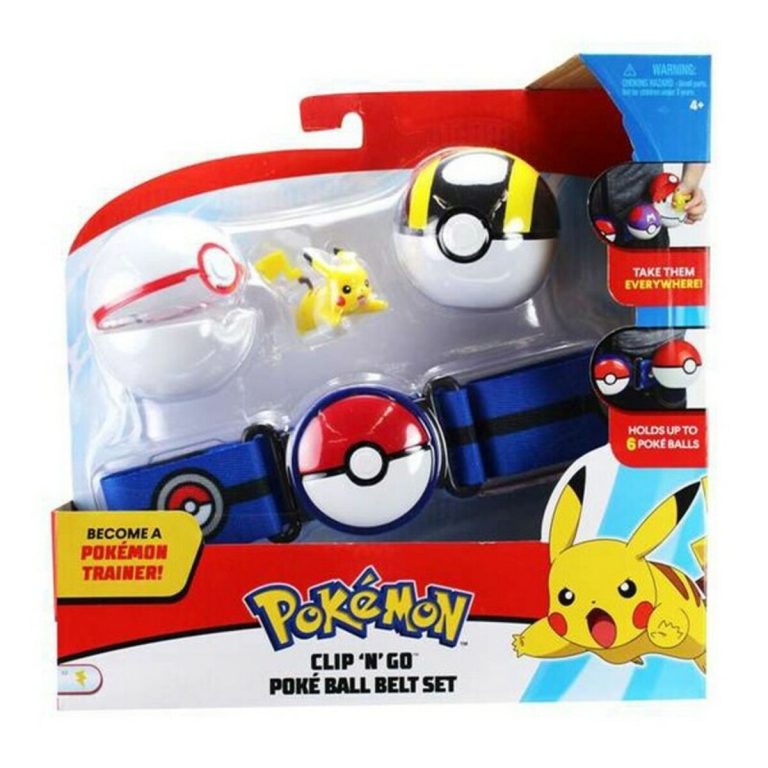 Actiefiguren Pokemon N'carry Pobe Balls Pokémon
