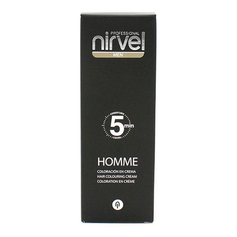 Haarkleur Zonder Ammoniak Men 5 Minutes Nirvel Men 5 Bruin (30 ml)