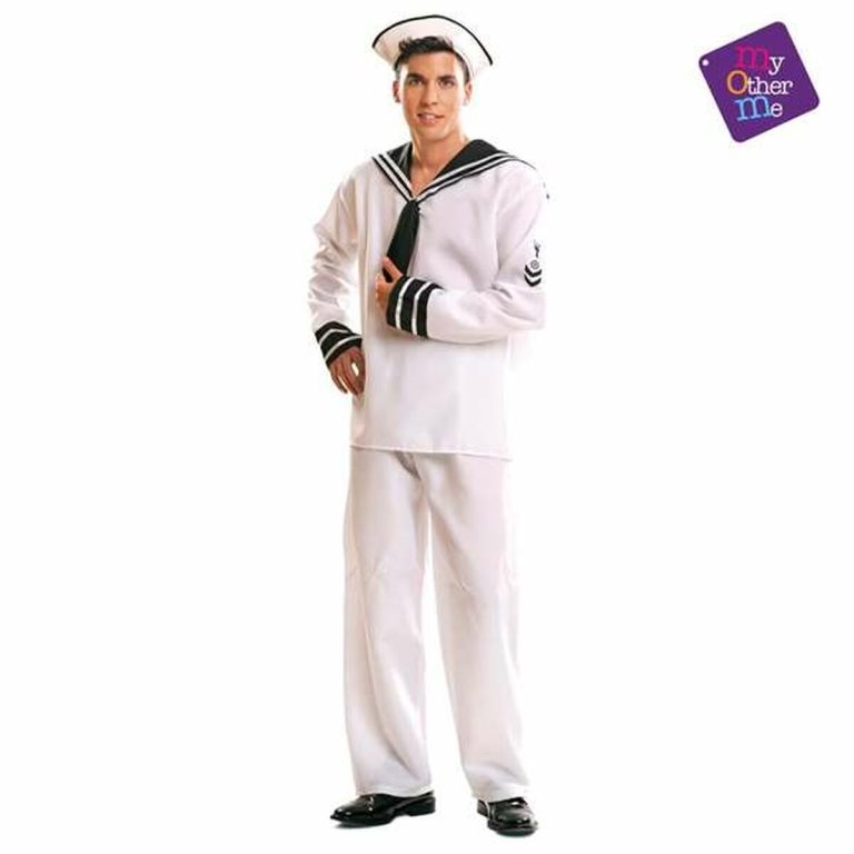 Kostuums voor Volwassenen My Other Me Sailor Wit