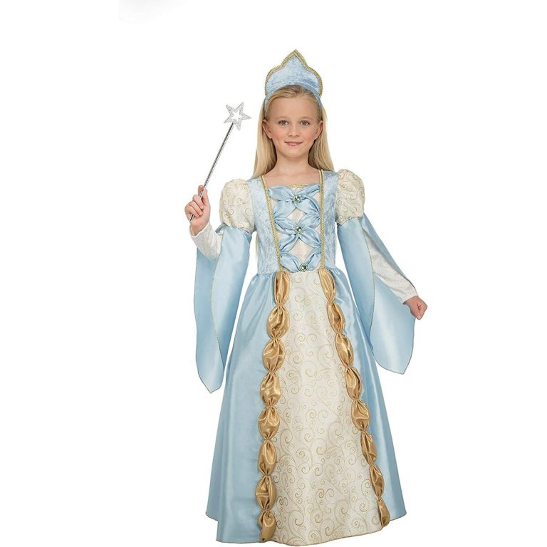 Kostuums voor Kinderen    Blauw Koningin 5-6 Jaar