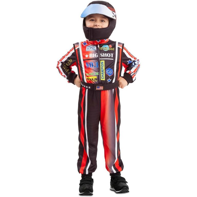 Kostuums voor Kinderen My Other Me Autocoureur Zwart 12
