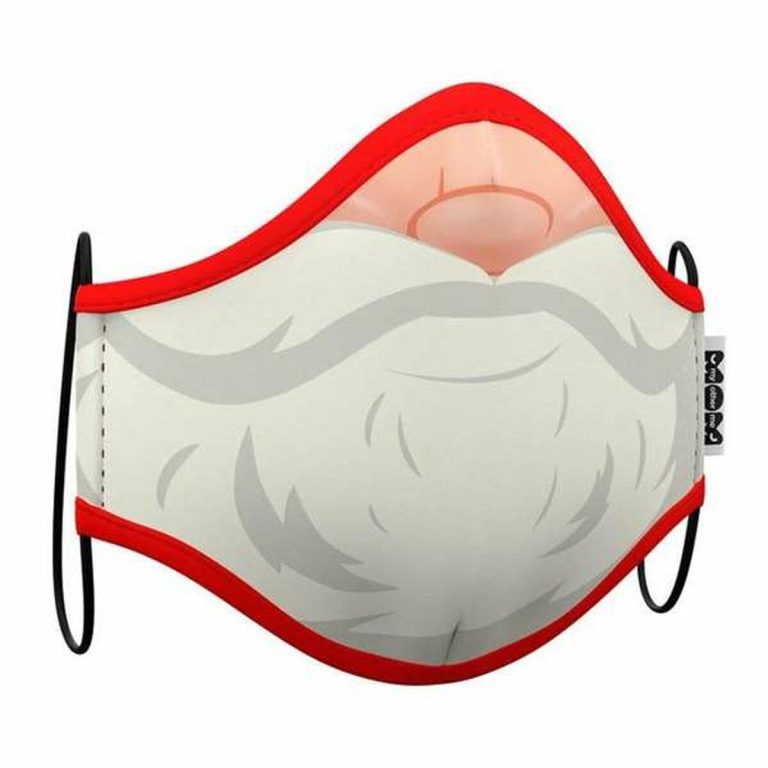 Hygiënisch en herbruikbaar gezichtsmasker gemaakt van stof My Other Me Kerstmis Santa Claus