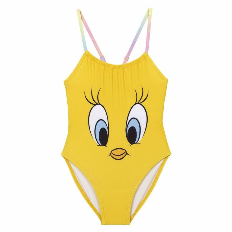 Zwempak voor Meisjes Looney Tunes Geel