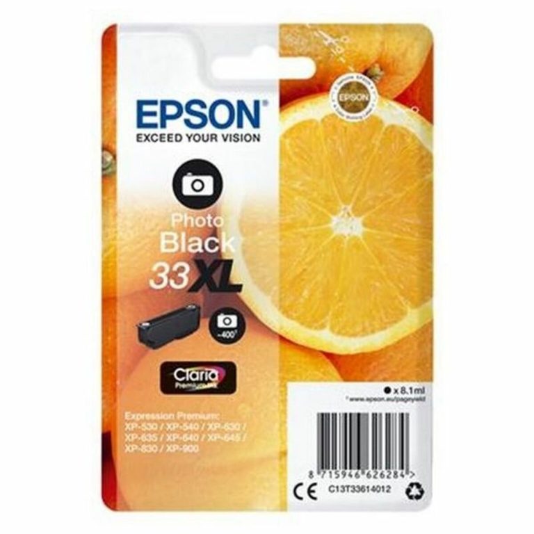 Originele inkt cartridge Epson C13T33614012 Zwart