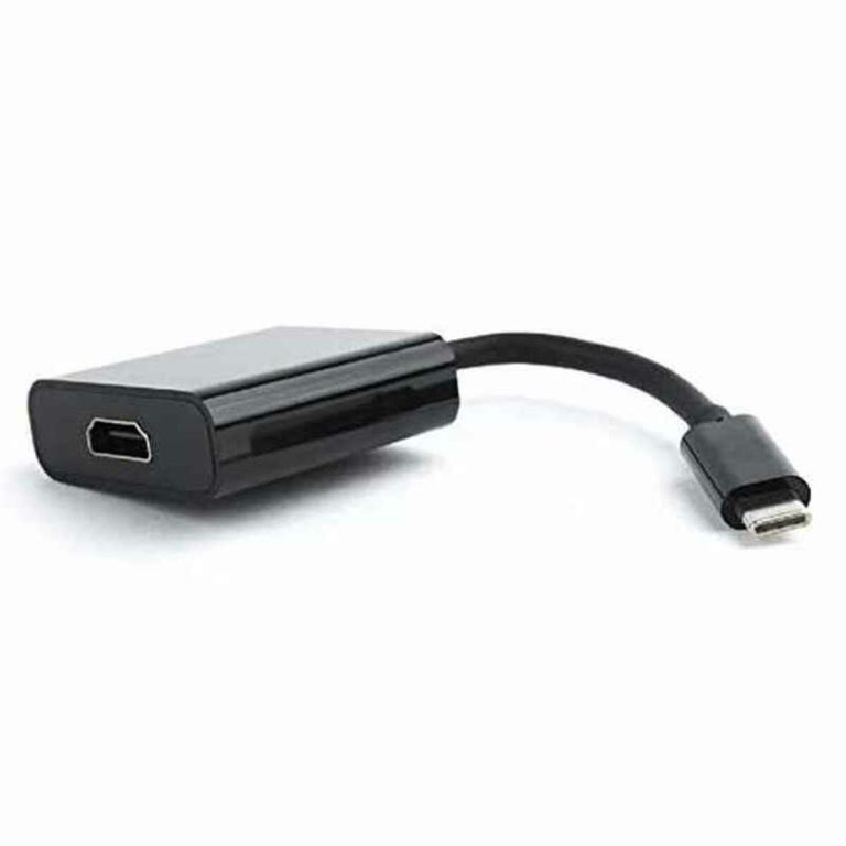 Adapter USB C naar HDMI GEMBIRD WNP-RP300-01 4K Ultra HD USB-C 3.1 Zwart