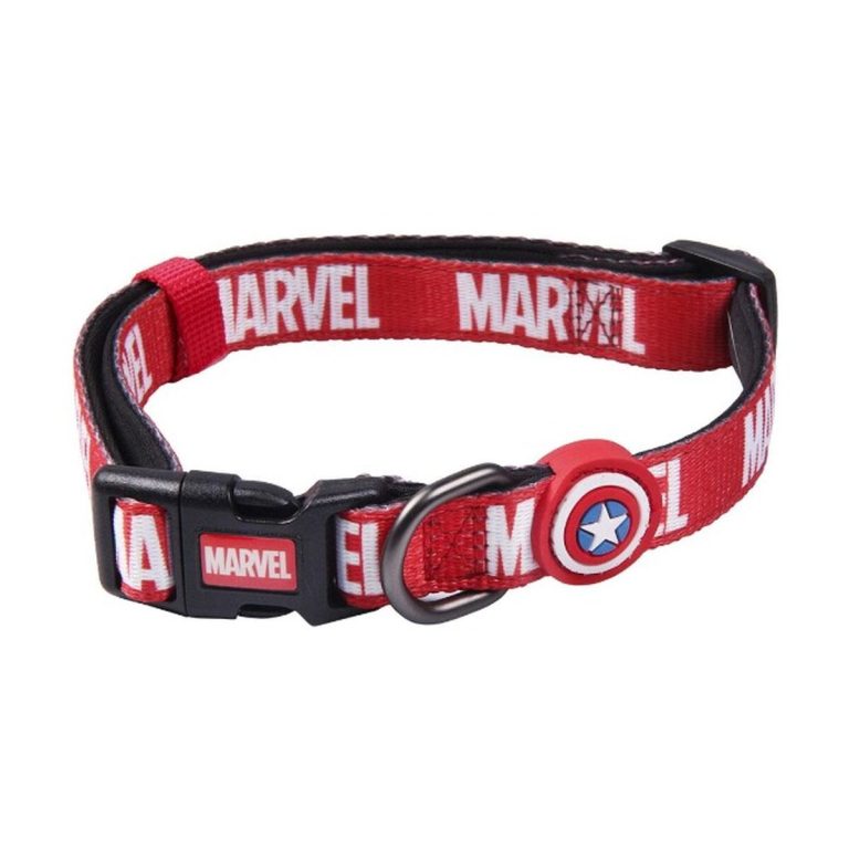 Hondenhalsband Marvel M/L Rood