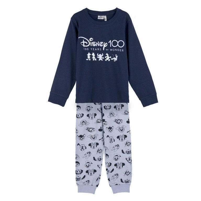 Pyjama Kinderen Disney Donkerblauw