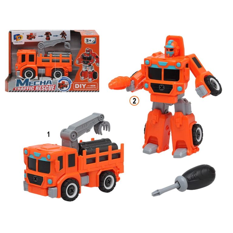 Transformeerbare Super Robot Oranje