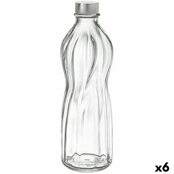 Fles Bormioli Rocco Aqua Transparant Glas (750 ml) (6 Stuks)