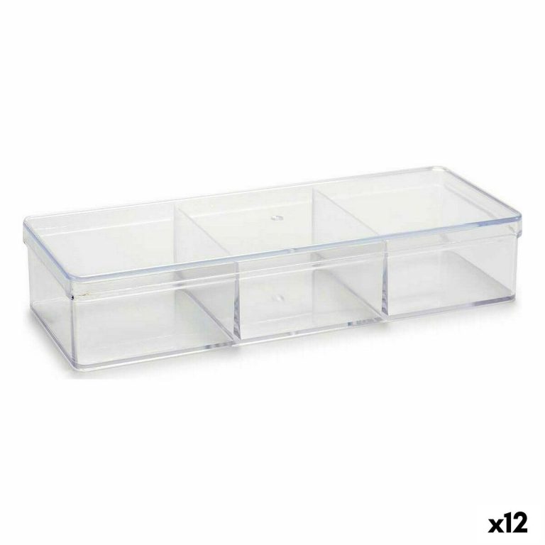 Organizer Transparant Plastic 20 x 3