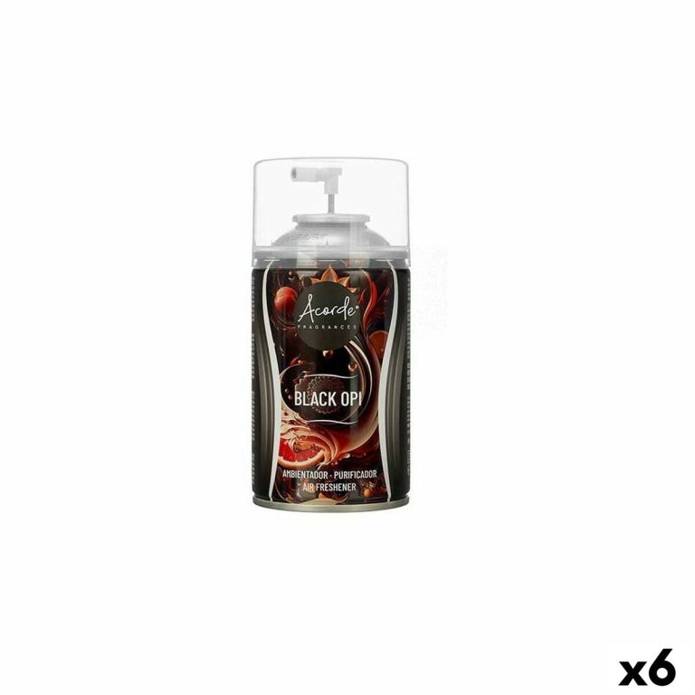 Navulling Voor Luchtverfrisser Black Opi 250 ml Spray (6 Stuks)