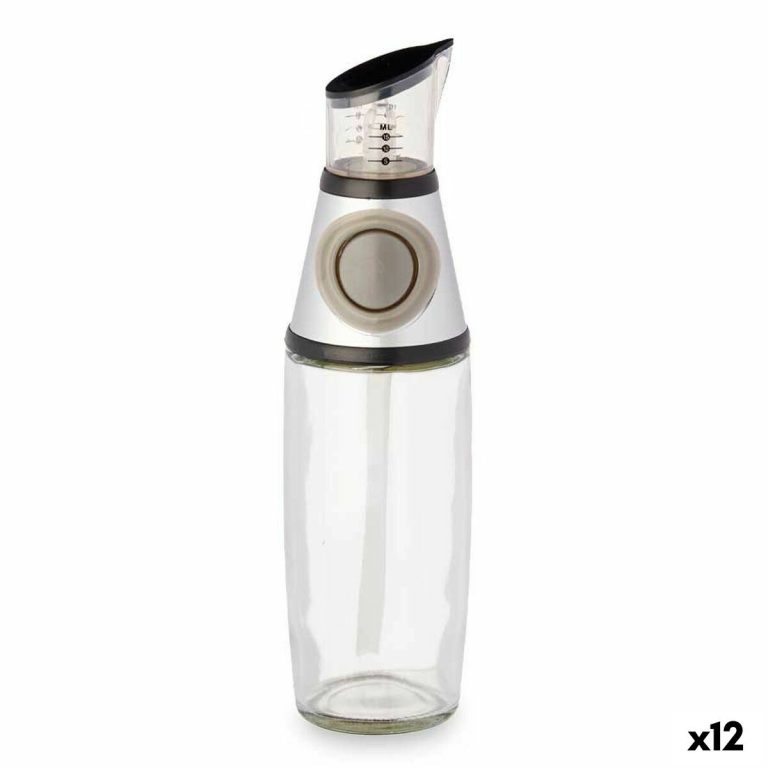 Flesje Transparant Kristal Polypropyleen ABS 500 ml (12 Stuks) Doseringdispenser