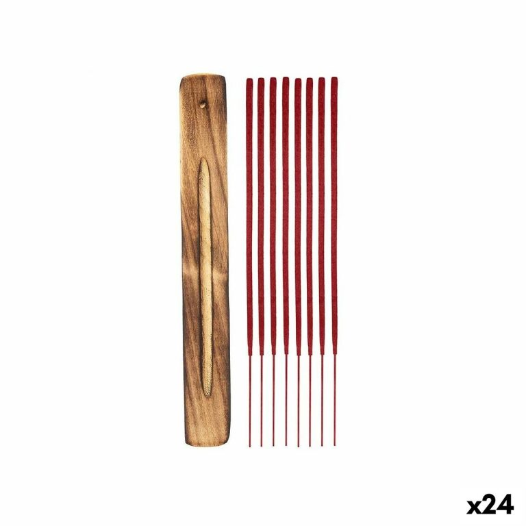 Wierookset Bamboe Rode Vruchten (24 Stuks)