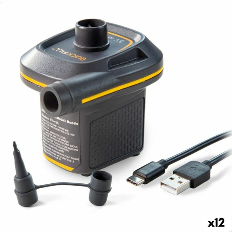 Elektrische Luchtpomp Intex Quick FIll USB-kabel Mini (12 Stuks)