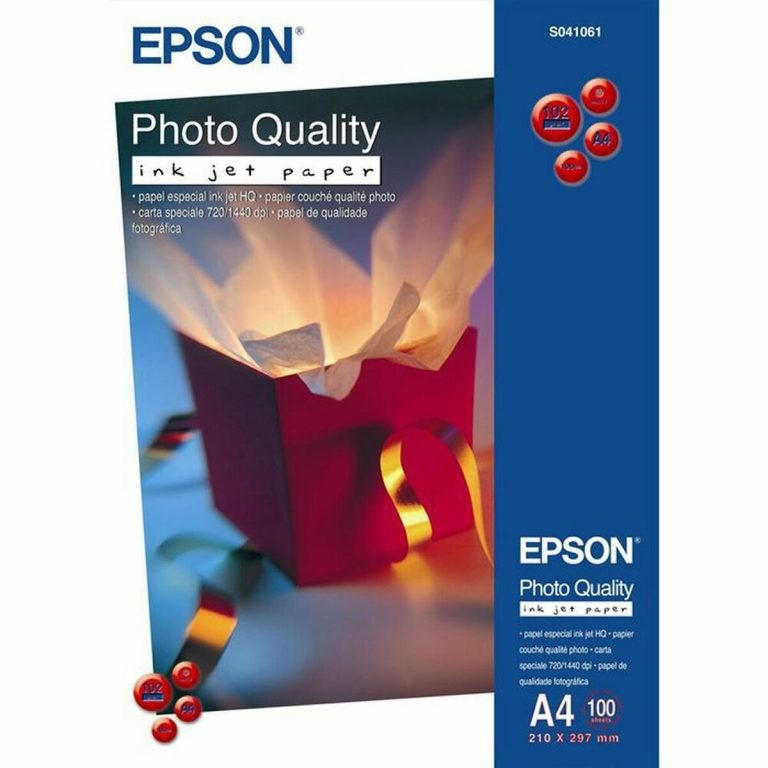 Glanzend Fotopapier Epson C13S041061 A4