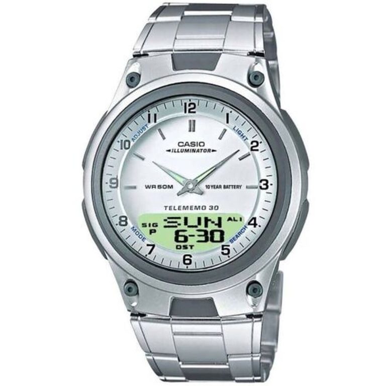 Horloge Heren Casio ILLUMINATOR TELEMEMO 30 (Ø 40 mm)