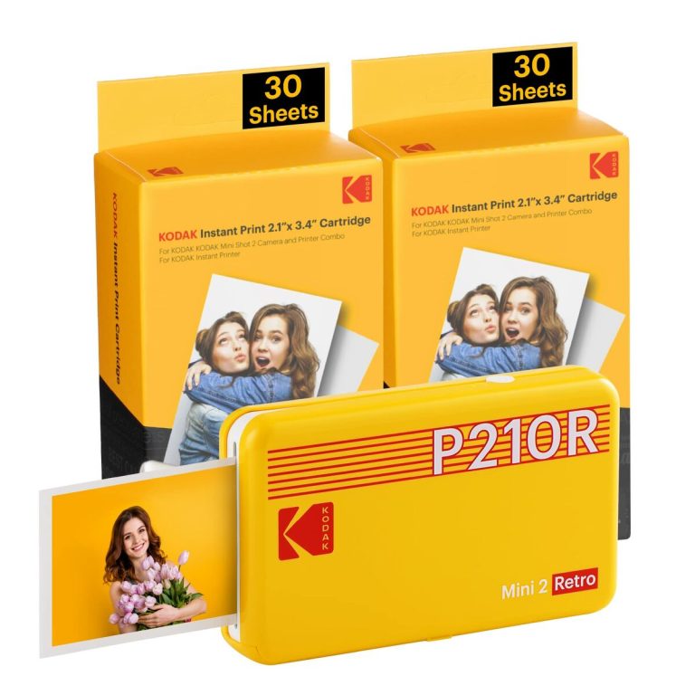 Fotoprinter Kodak MINI 2 RETRO P210RYK60 Geel