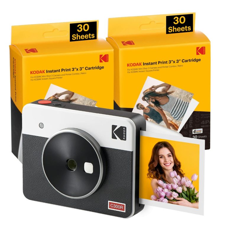 Instant Fotocamera Kodak MINI SHOT 3 RETRO C300RW60 Wit