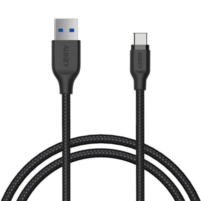 USB-kabel Aukey CB-AC1 Zwart 1