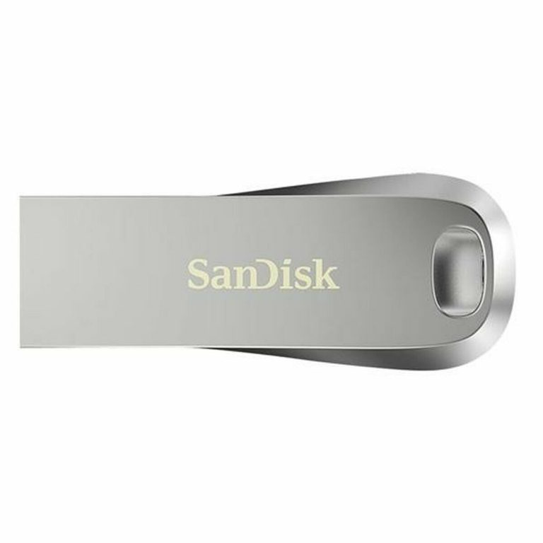 USB stick SanDisk Ultra Luxe Zilverkleurig 128 GB