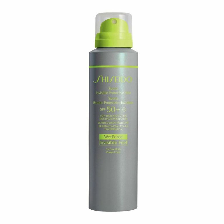Zon Protector Spray Sports Invisible Shiseido SPF 50+ (150 ml)