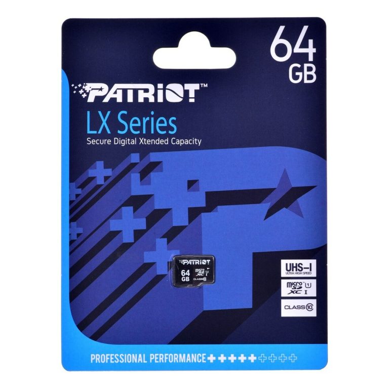 Micro SD-Kaart Patriot Memory PSF64GMDC10 64 GB