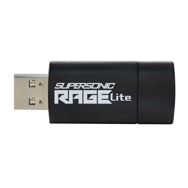USB stick Patriot Memory Supersonic Rage Lite Zwart Zwart/Blauw 64 GB