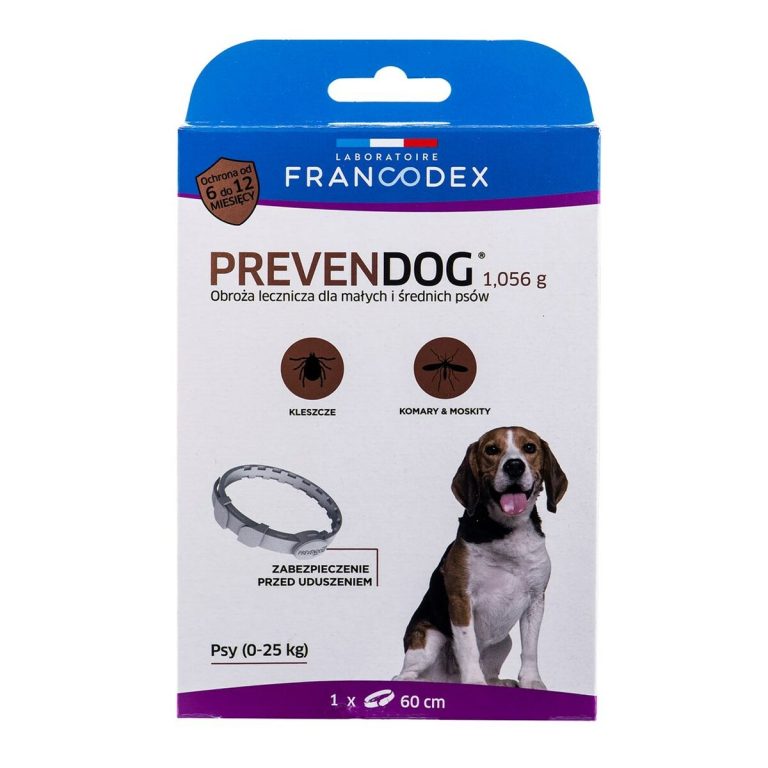 Anti-parasite collar Francodex PrevenDog Teken