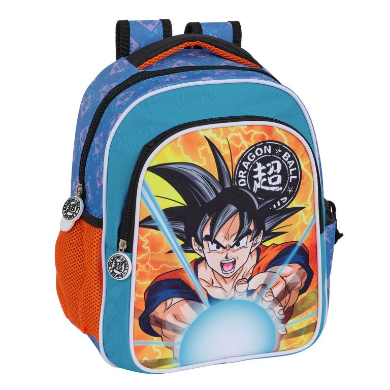 Schoolrugzak Dragon Ball Blauw Oranje 26 x 31 x 12 cm