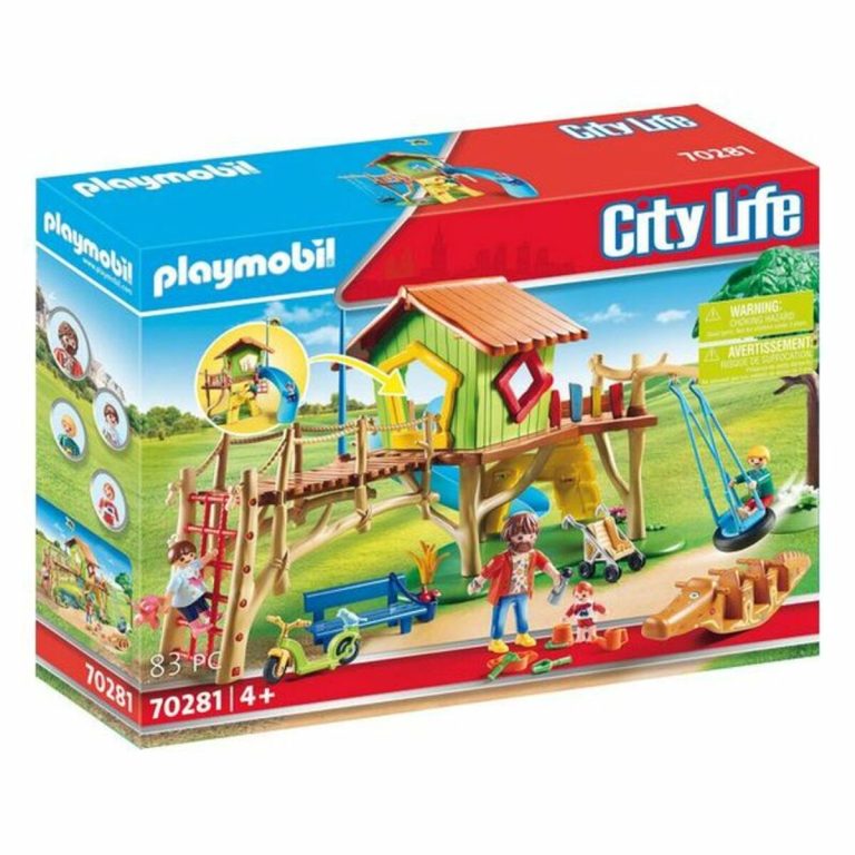 Playset City Life Adventure Playground Playmobil 70281 Speeltuin (83 pcs)