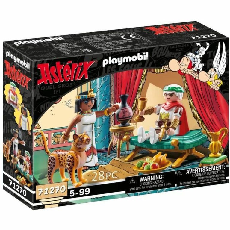Playset Playmobil 71270 - Asterix: César and Cleopatra 28 Onderdelen