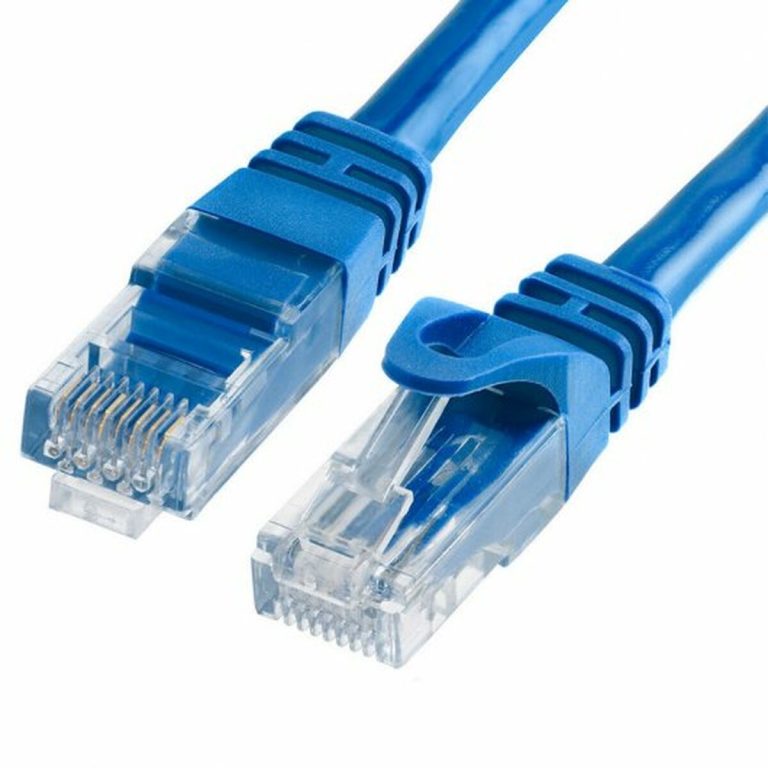 Stevige UTP-netwerkkabel categorie 6 Equip 625437 Blauw 50 cm 0
